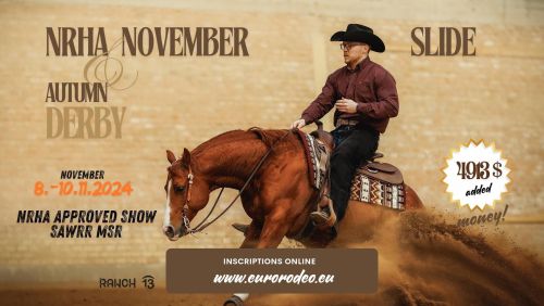 HALA - Reining MSR + NRHA - Ranch13 November Slide Autumn DERBY (NHRA + SAWRR)