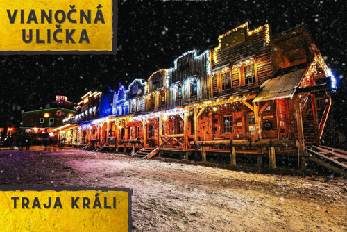 ✨ Novoročná Vianočná Ulička 17:00-20:00 Traja Králi 👑👑👑