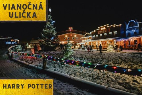 ✨ Novoročná Vianočná Ulička 17:00-20:00 Harry Potter 🧙‍♂️